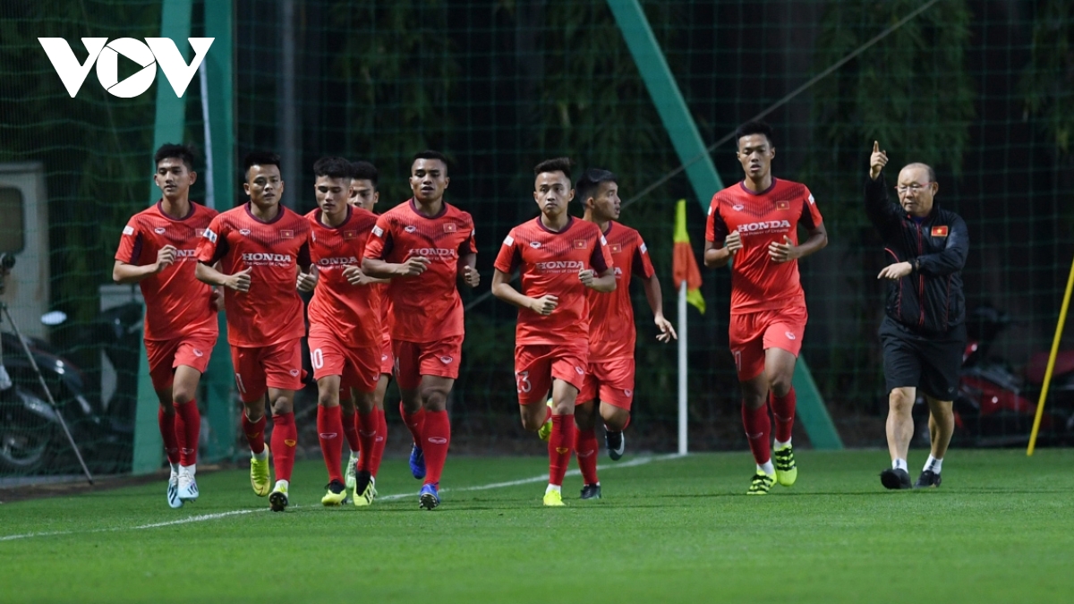Vietnam U22 squad get training camp underway in Hanoi